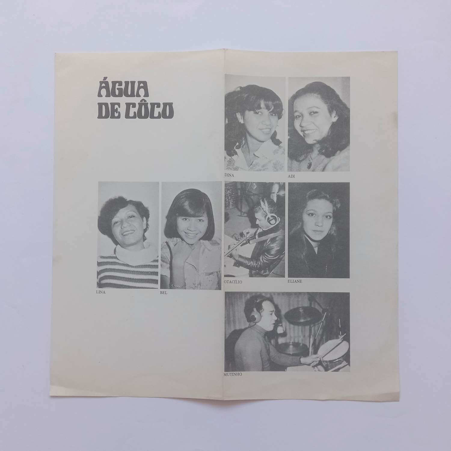 Papete – Água De Côco (1980) - Zabumbê Discos