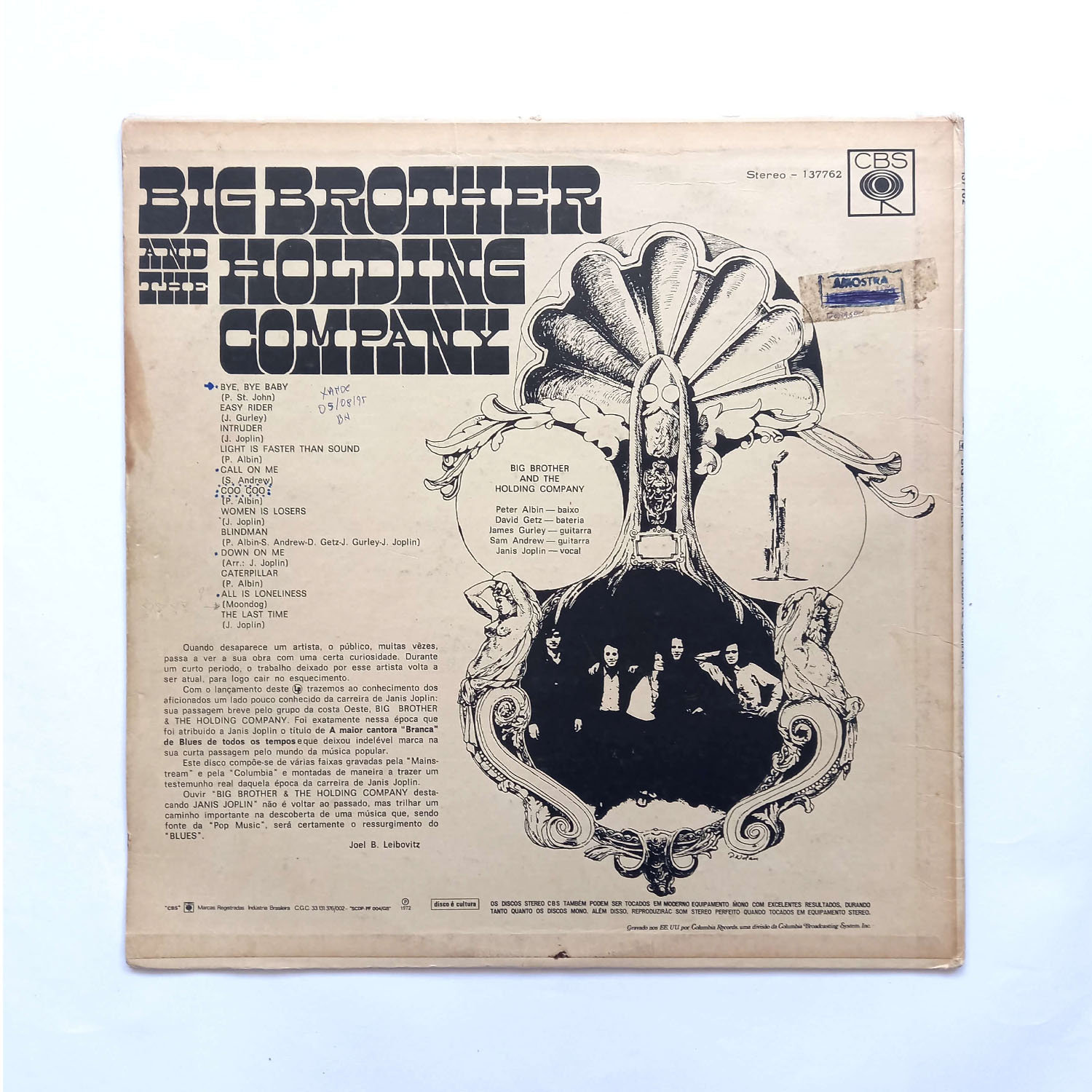 Big Brother & The Holding Company (1967/1972) - Zabumbê Discos
