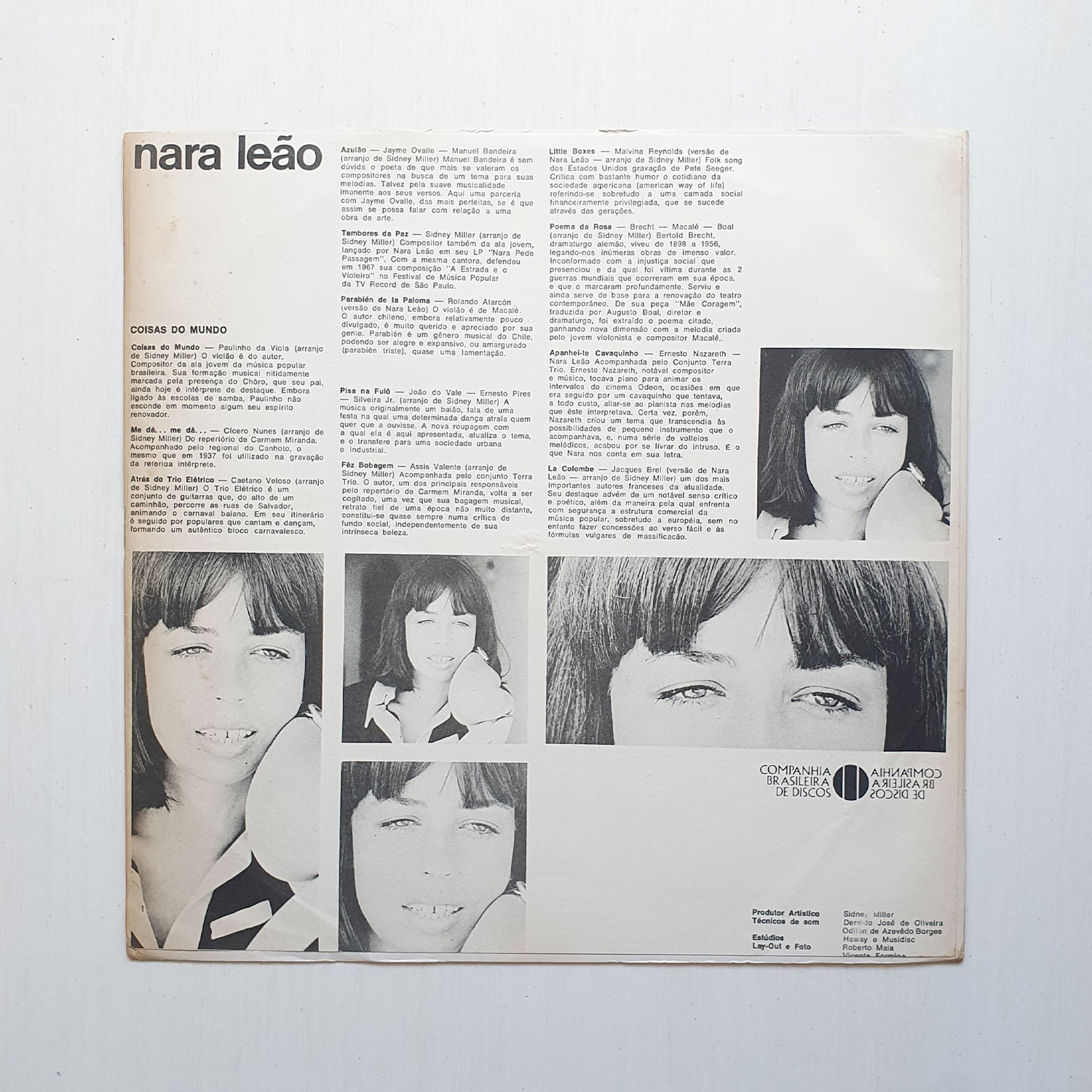 Nara Leão – Coisas Do Mundo (1969) - Zabumbê Discos