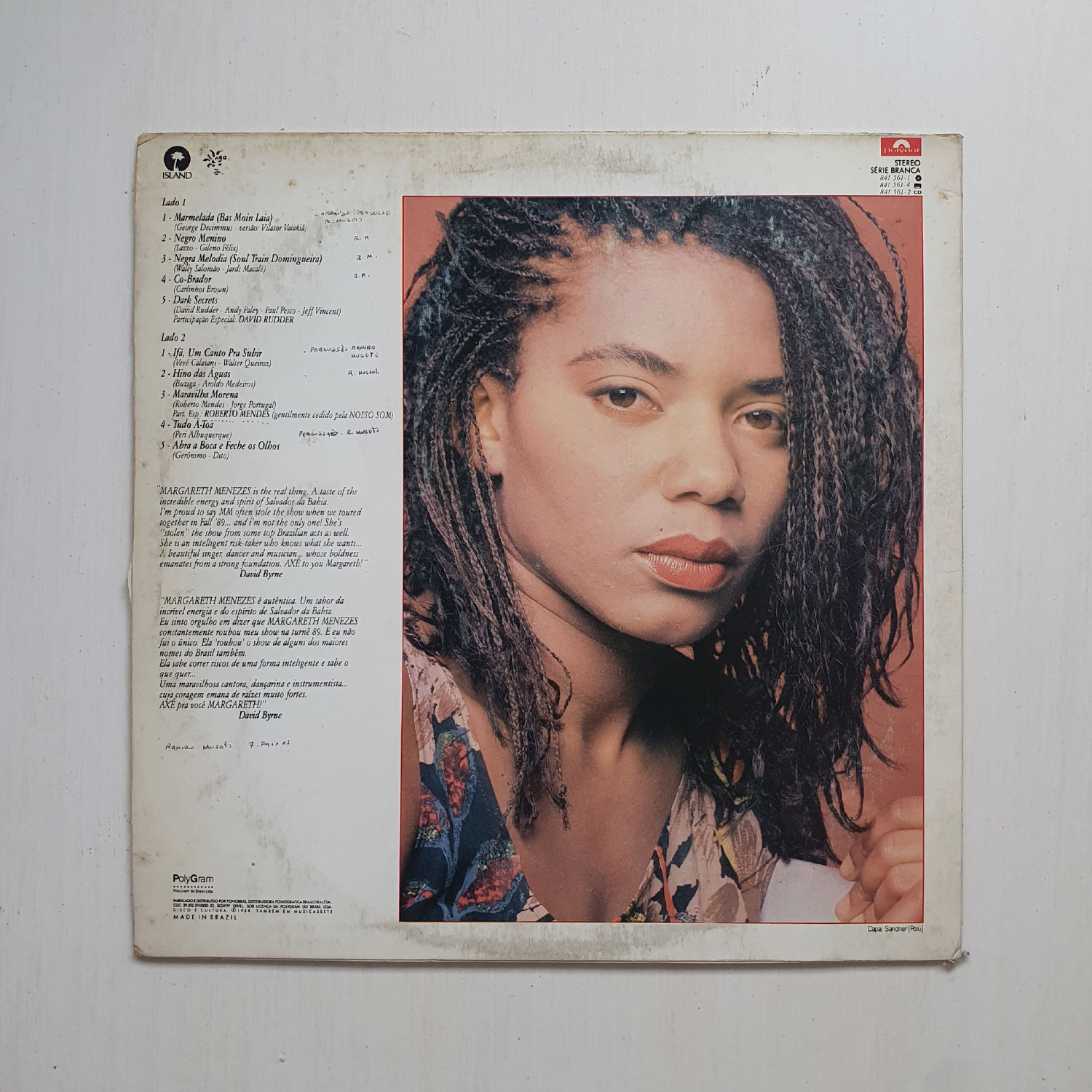 Margareth Menezes – Um Canto Pra Subir (1990) - Zabumbê Discos