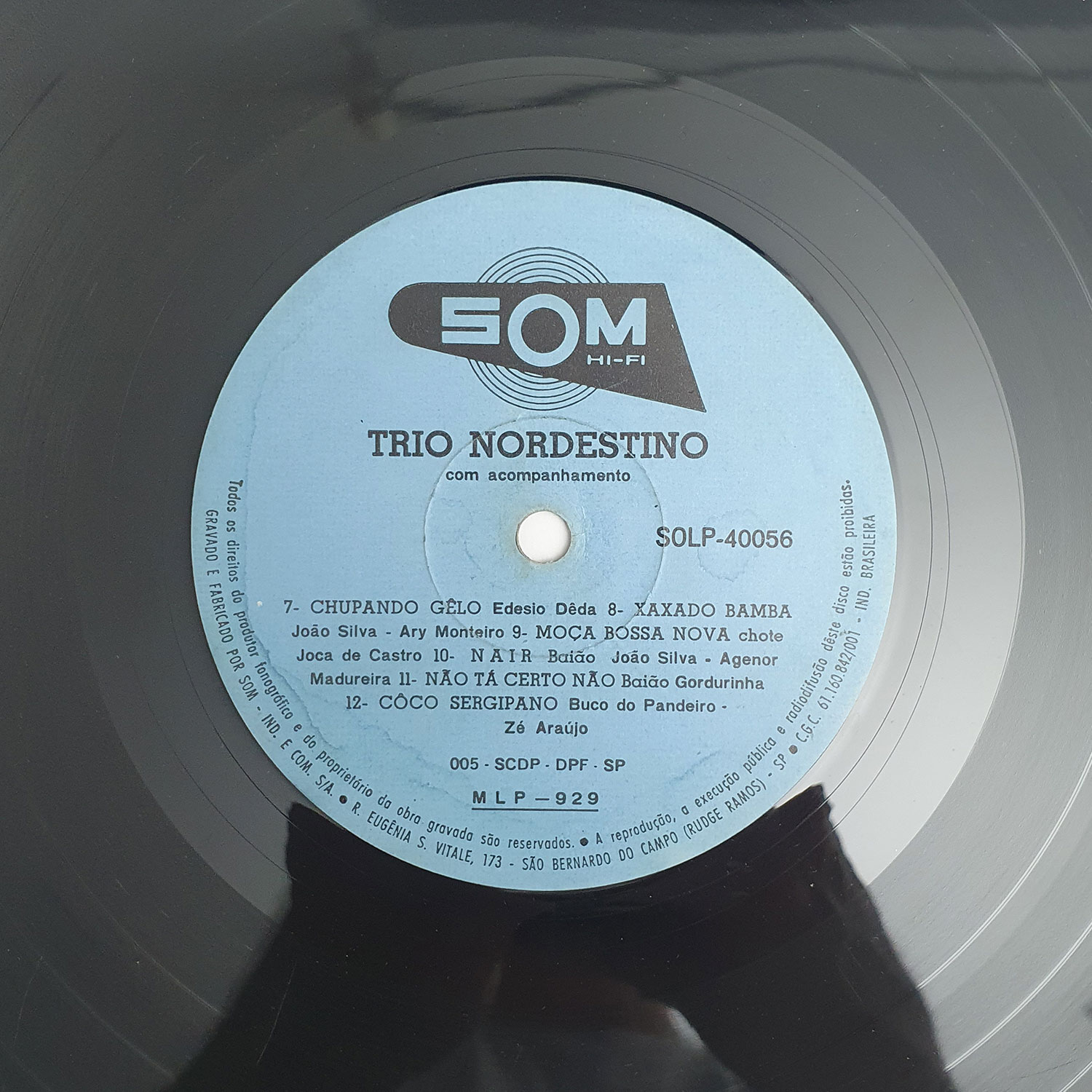 Trio Nordestino – Trio Nordestino (1963) - Zabumbê Discos