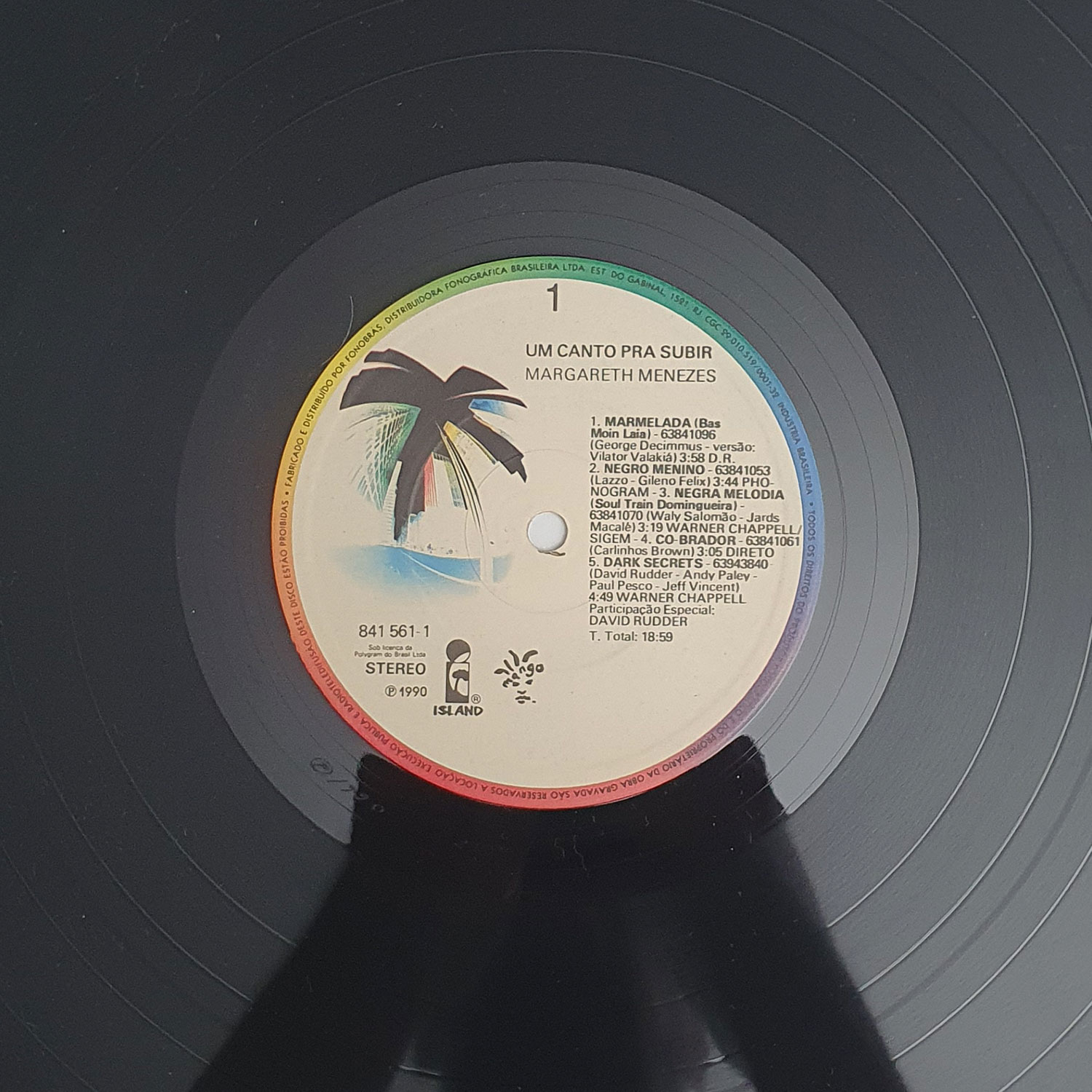 Margareth Menezes – Um Canto Pra Subir (1990) - Zabumbê Discos