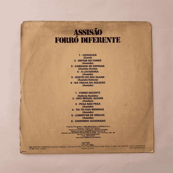 Assisão ‎– Forró Diferente (1976) - Imagem 2