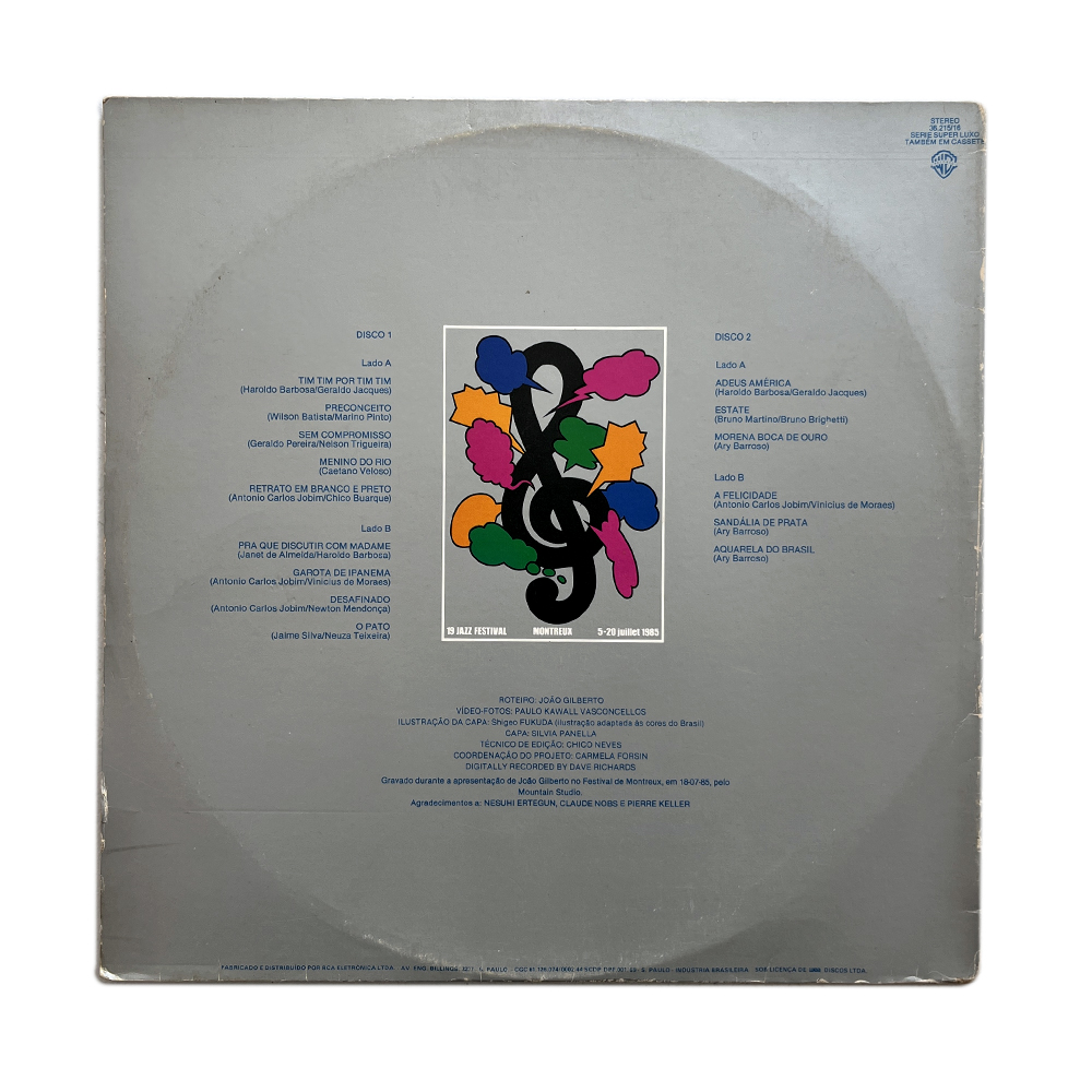 João Gilberto – Live At The 19th Montreux Jazz Festival (1986