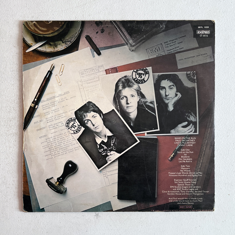 洋楽 paul mccartney & wings band on the run Band On The Run | Amazon.com.br